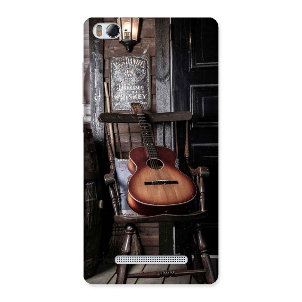 Vintage Chair Guitar Back Case for Xiaomi Mi4i