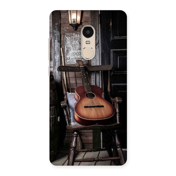 Vintage Chair Guitar Back Case for Xiaomi Redmi Note 4