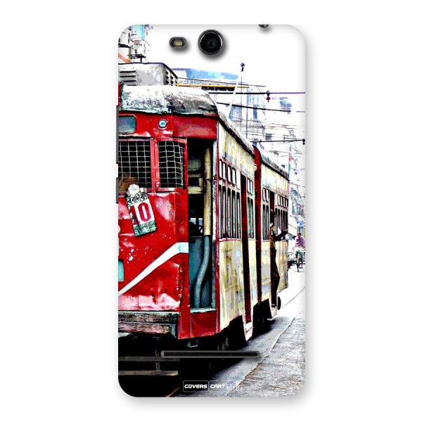 Vintage Citystyle Back Case for Micromax Canvas Juice 3 Q392