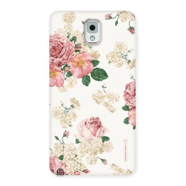 Vintage Floral Pattern Back Case for Galaxy Note 3