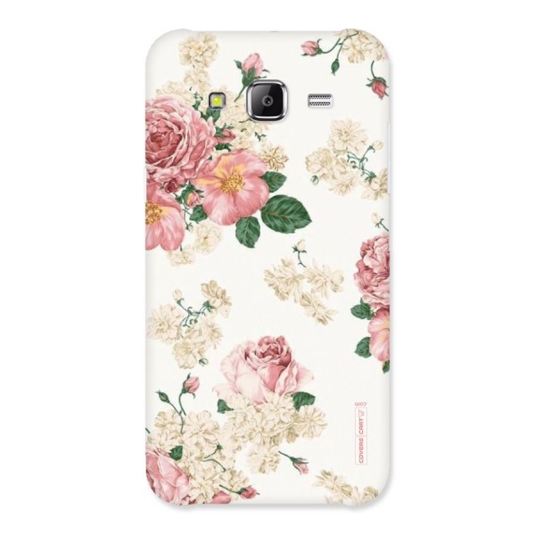 Vintage Floral Pattern Back Case for Samsung Galaxy J2 Prime