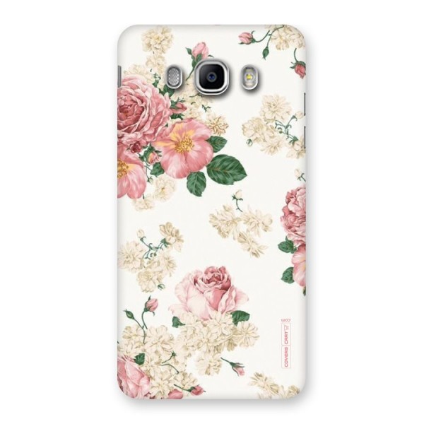 Vintage Floral Pattern Back Case for Samsung Galaxy J5 2016