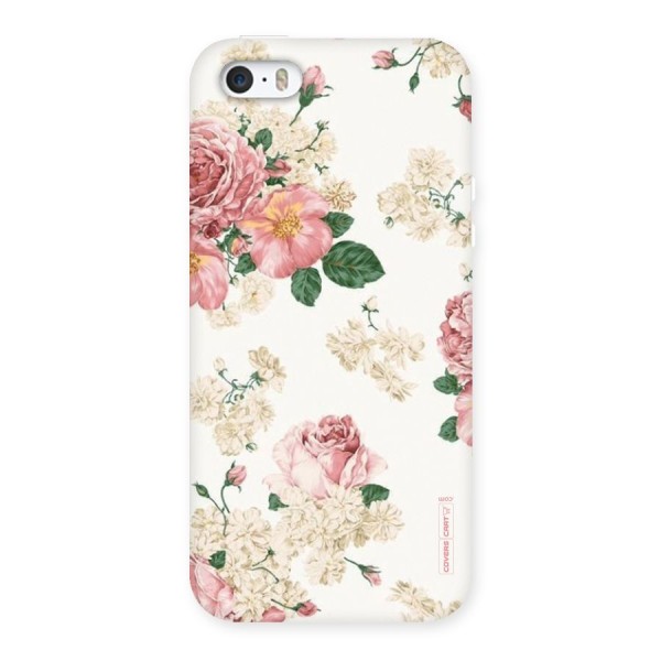 Vintage Floral Pattern Back Case for iPhone 5 5S