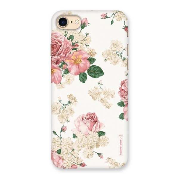 Vintage Floral Pattern Back Case for iPhone 7