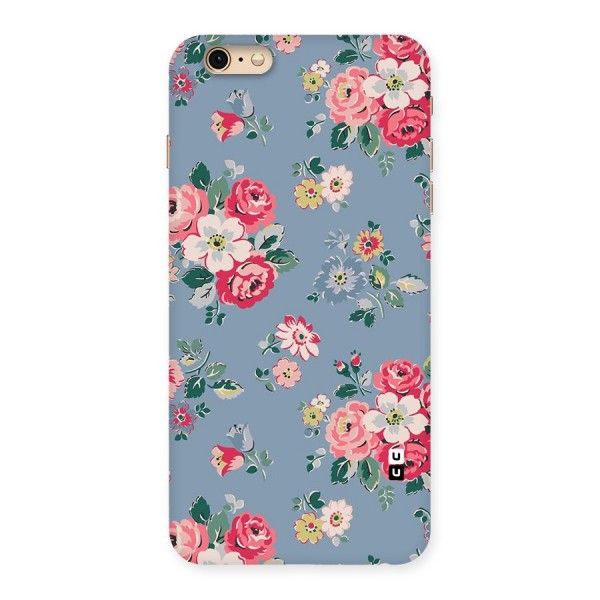 Vintage Flower Pattern Back Case for iPhone 6 Plus 6S Plus