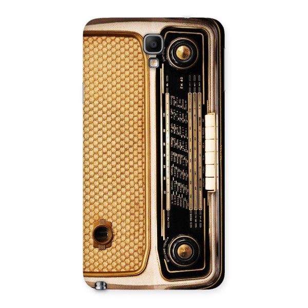 Vintage Radio Back Case for Galaxy Note 3 Neo