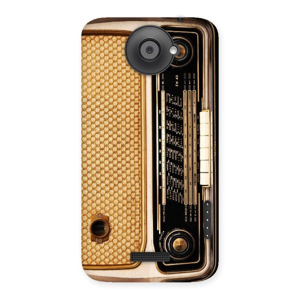 Vintage Radio Back Case for HTC One X