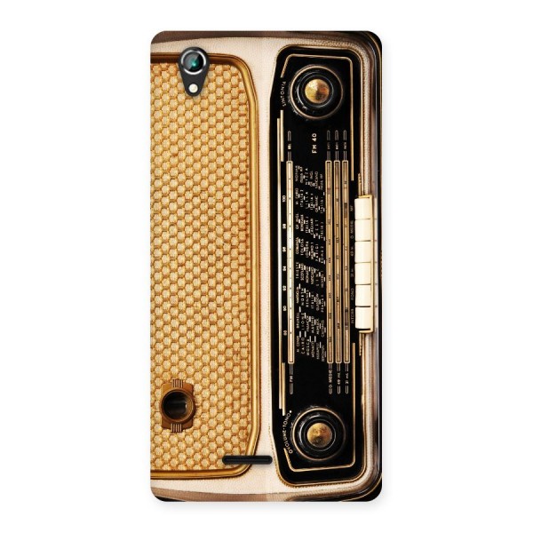Vintage Radio Back Case for Lava Iris 800