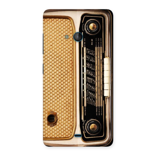 Vintage Radio Back Case for Lumia 540