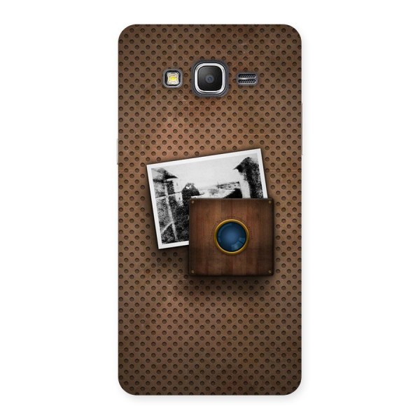 Vintage Wood Camera Back Case for Galaxy Grand Prime