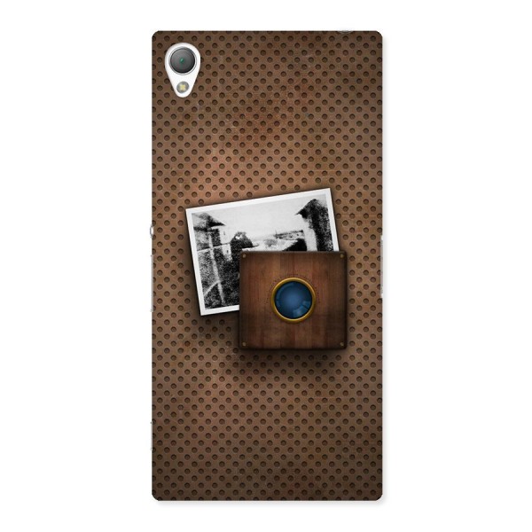 Vintage Wood Camera Back Case for Sony Xperia Z3