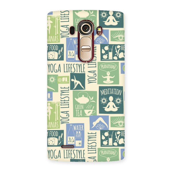 Vintage Yoga Lifestyle Back Case for LG G4