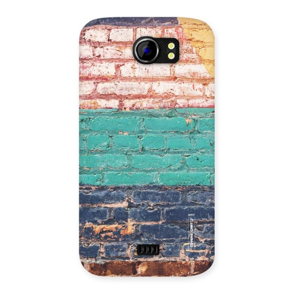 Wall Grafitty Back Case for Micromax Canvas 2 A110
