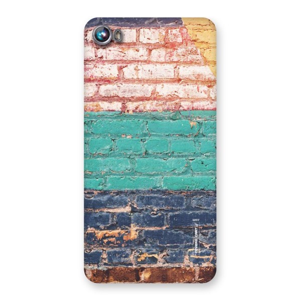 Wall Grafitty Back Case for Micromax Canvas Fire 4 A107