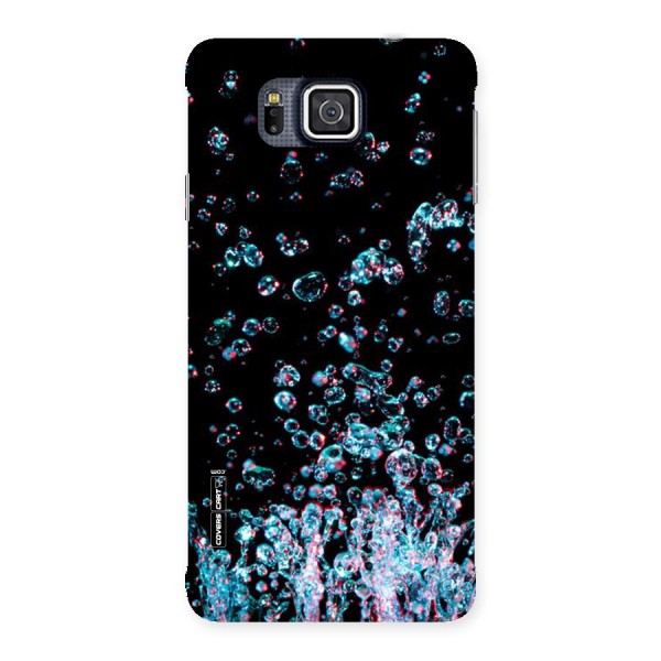 Water Droplets Back Case for Galaxy Alpha