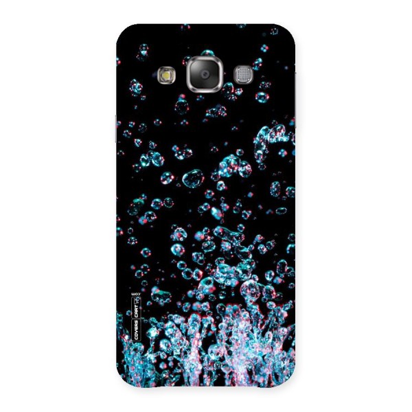 Water Droplets Back Case for Galaxy E7