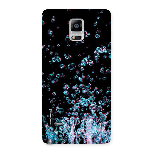Water Droplets Back Case for Galaxy Note 4