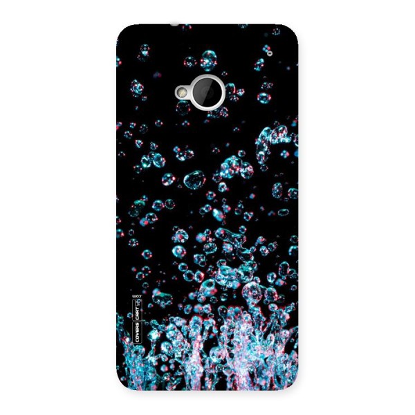 Water Droplets Back Case for HTC One M7