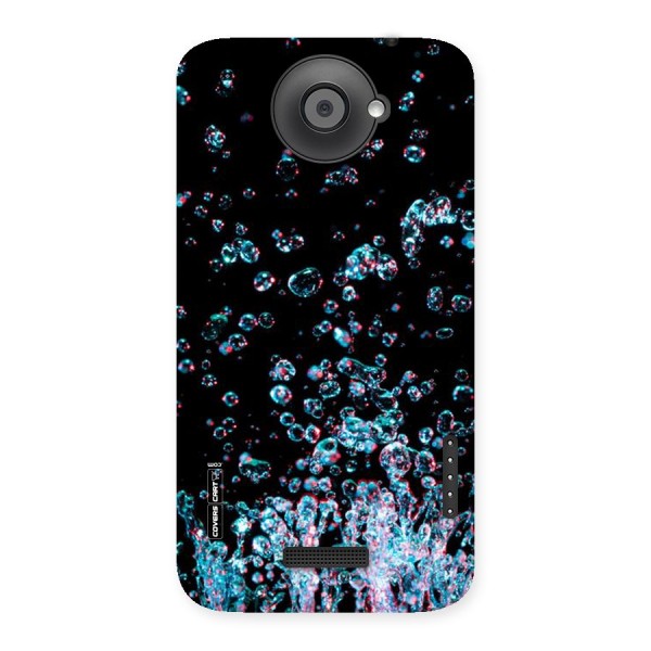 Water Droplets Back Case for HTC One X