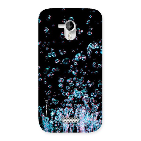 Water Droplets Back Case for Micromax Canvas HD A116