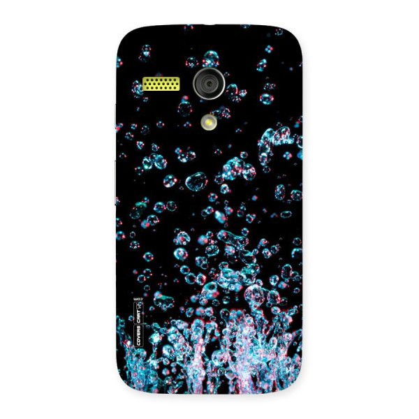 Water Droplets Back Case for Moto G