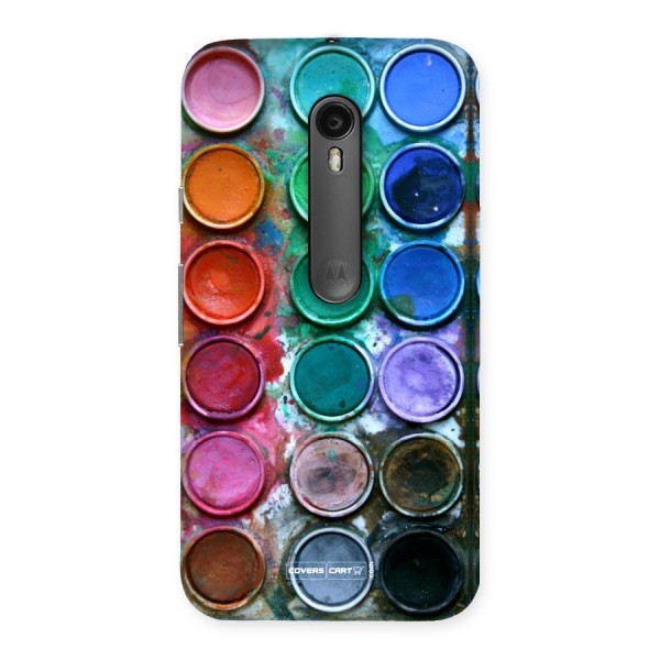 Water Paint Box Back Case for Moto G Turbo