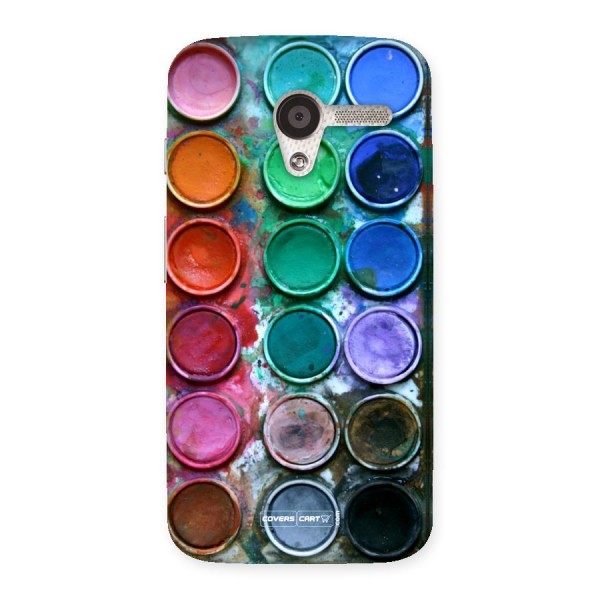 Water Paint Box Back Case for Moto X