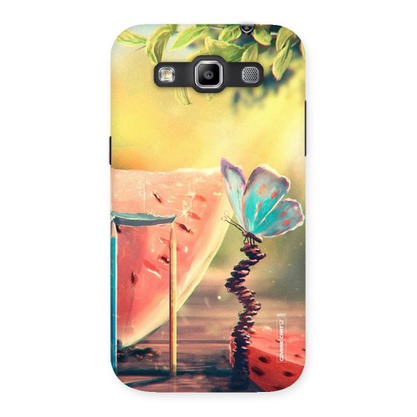Watermelon Butterfly Back Case for Galaxy Grand Quattro