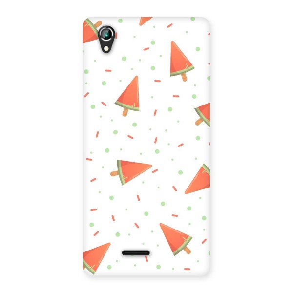 Watermelon Ice Creams Back Case for Lava Iris 800