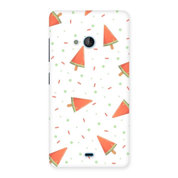 Watermelon Ice Creams Back Case for Lumia 540