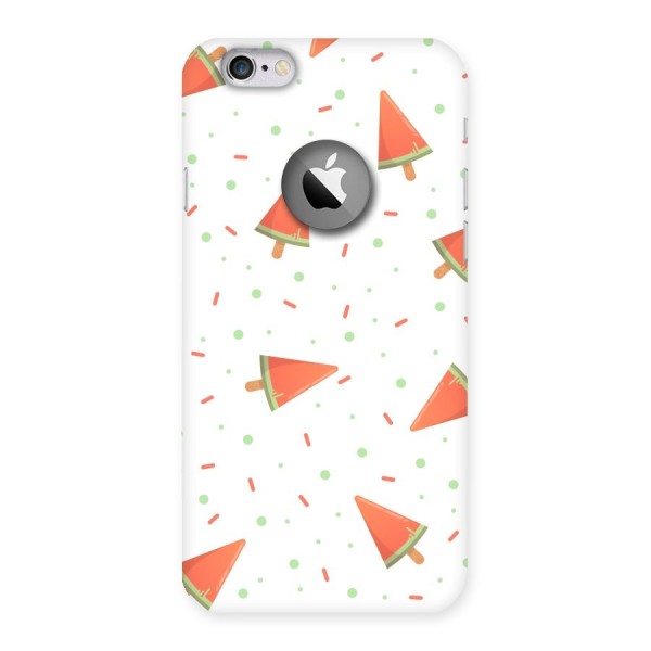 Watermelon Ice Creams Back Case for iPhone 6 Logo Cut