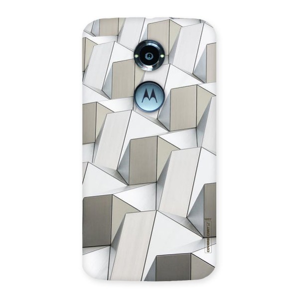 White Abstract Art Back Case for Moto X 2nd Gen