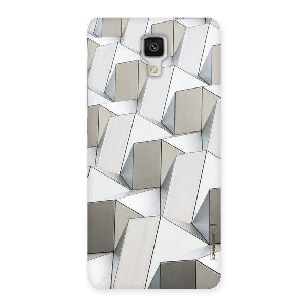 White Abstract Art Back Case for Xiaomi Mi 4