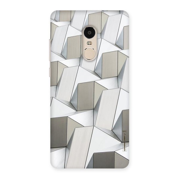 White Abstract Art Back Case for Xiaomi Redmi Note 4