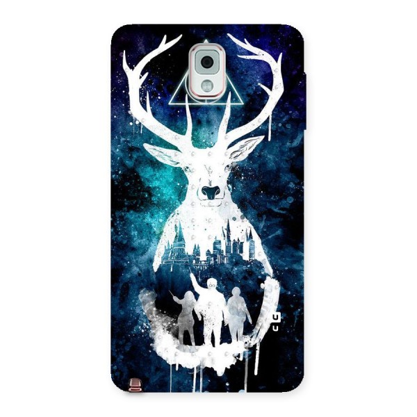 White Deer Back Case for Galaxy Note 3