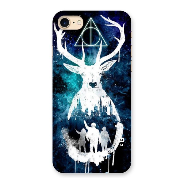 White Deer Back Case for iPhone 7