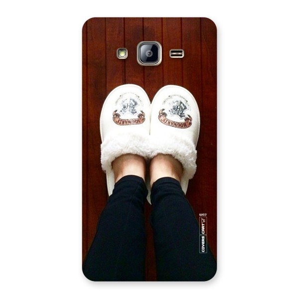 White Feets Back Case for Galaxy On5
