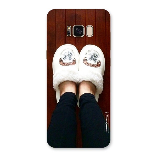 White Feets Back Case for Galaxy S8 Plus