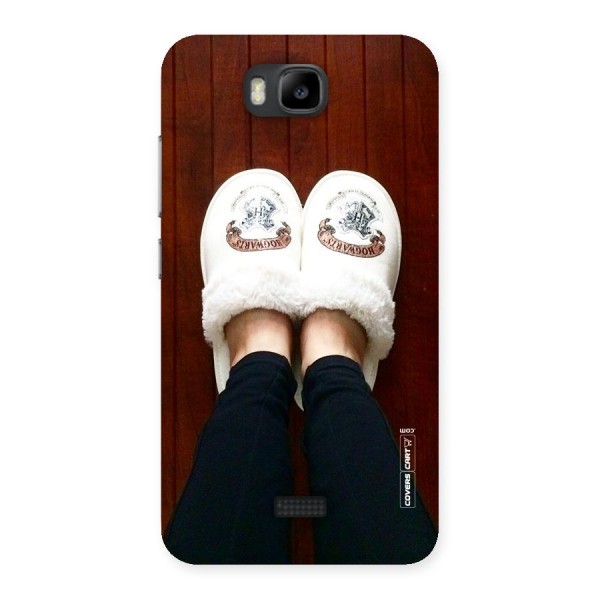 White Feets Back Case for Honor Bee
