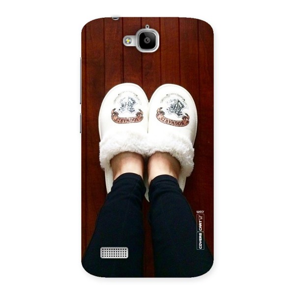 White Feets Back Case for Honor Holly