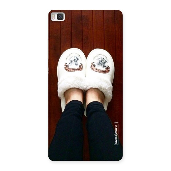 White Feets Back Case for Huawei P8