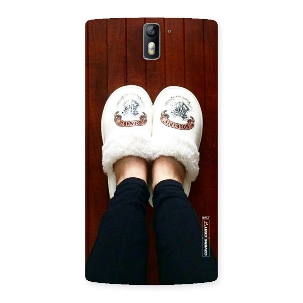 White Feets Back Case for One Plus One