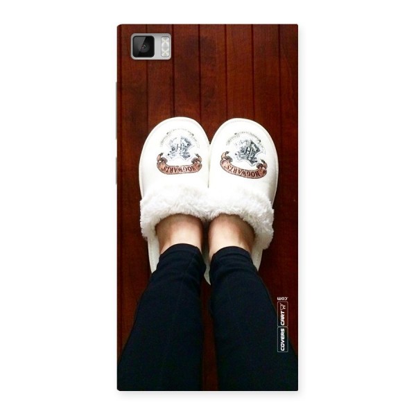 White Feets Back Case for Xiaomi Mi3