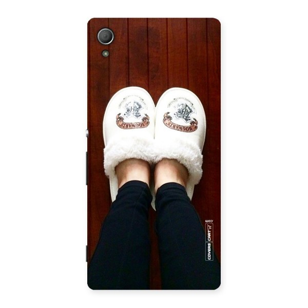 White Feets Back Case for Xperia Z4