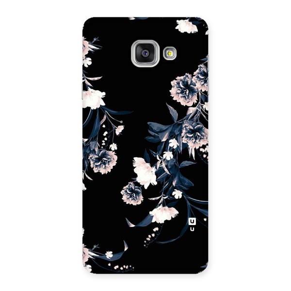 White Flora Back Case for Galaxy A7 2016