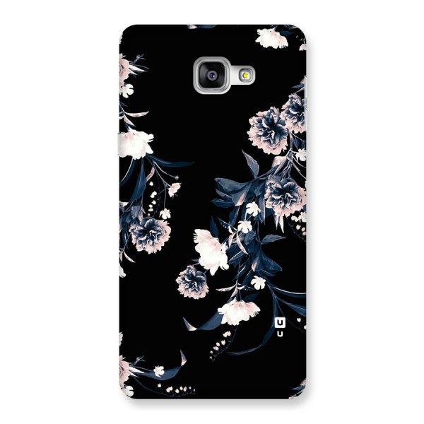 White Flora Back Case for Galaxy A9