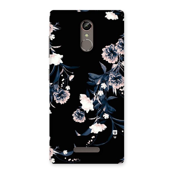 White Flora Back Case for Gionee S6s