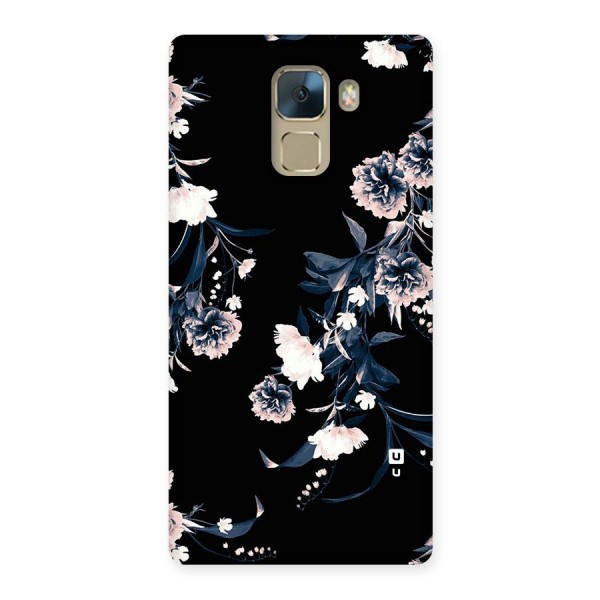 White Flora Back Case for Huawei Honor 7