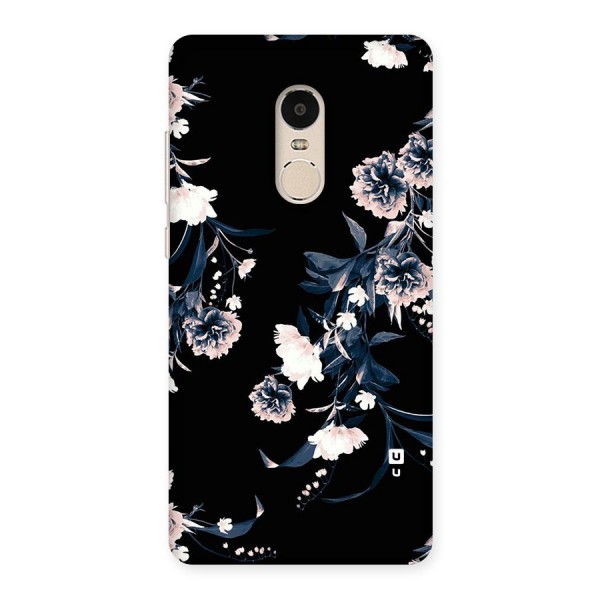 White Flora Back Case for Xiaomi Redmi Note 4