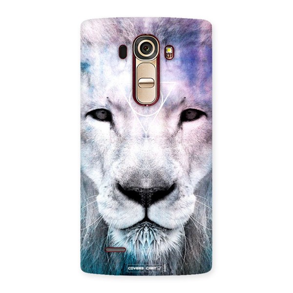 White Lion Back Case for LG G4